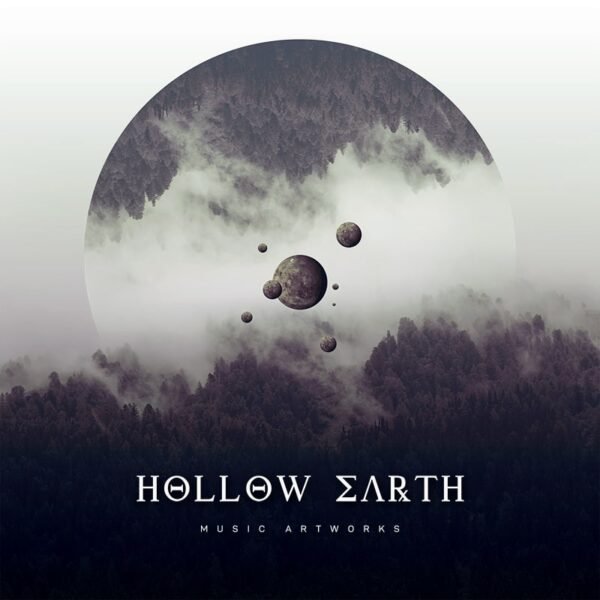 Hollow Earth Mystical Album Cover Art