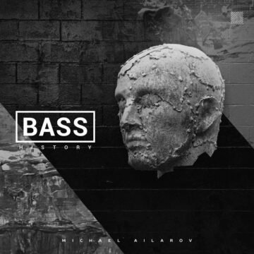 Bass History EDM Monochrome Album Cover Art