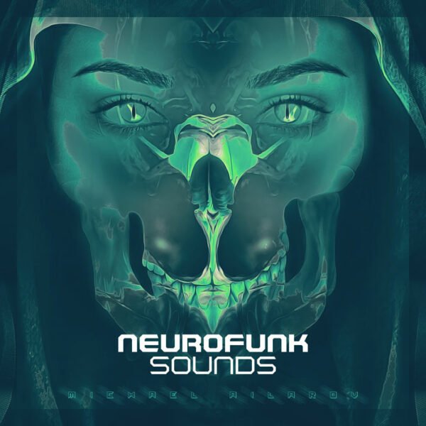 neurofunk-green-overlay EDM Album Cover Art
