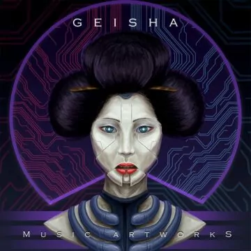 Geisha Psy-Trance Album Cover Art